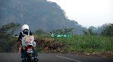 Riding towards Alotenango