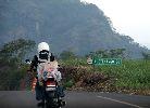 Riding towards Alotenango